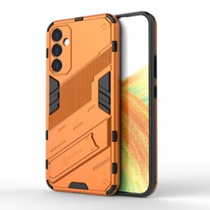 Odolný Kryt Punk armor case oranžový – Samsung Galaxy A34 5G