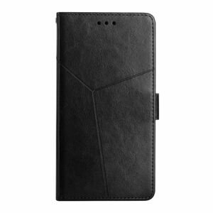 Peňaženkové puzdro Geometric Pattern case čierne – Xiaomi Redmi Note 12