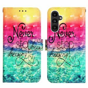 Knižkové puzdro Trendy Colored case Dreams – Samsung Galaxy A14 4G/5G