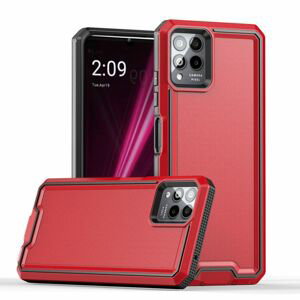 Odolný Kryt Color Armor case červeno-čierny – T Phone Pro / T Phone Pro