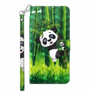 Knižkové puzdro Trendy Cross case Panda – Xiaomi Redmi Note 12