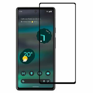 Tvrdené sklo celopovrchové čierne – Google Pixel 6a 5G