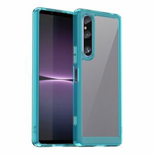 Ochranný kryt Colorful Acrylic case transparentno-modrý – Sony Xperia 1 V