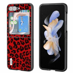 Kryt Abeel Leopard Case červený – Samsung Galaxy Z Flip 5