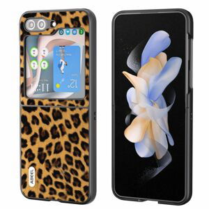 Kryt Abeel Leopard Case zlatý – Samsung Galaxy Z Flip 5