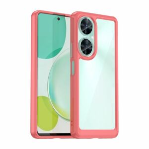 Ochranný kryt Colorful Acrylic case červený – Huawei Nova 11i