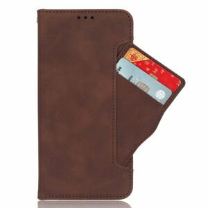 Peňaženkové puzdro Slots case hnedé – Infinix Note 12 Pro 5G