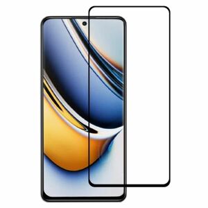 Tvrdené sklo celopovrchové čierne – Realme 11 Pro+