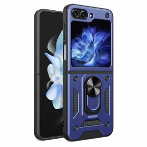 Odolný Kryt Ring Armor case modrý – Samsung Galaxy Z Flip 5