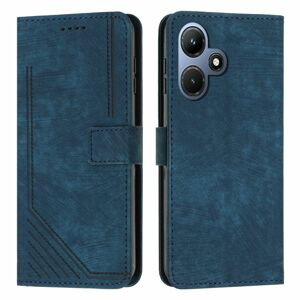 Peňaženkové puzdro Lanyard case modré – Infinix Hot 30i