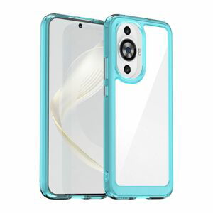 Ochranný kryt Colorful Acrylic case transparentno-modrý – Huawei Nova 11