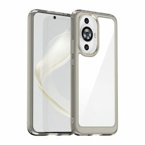 Ochranný kryt Colorful Acrylic case transparentno-sivý – Huawei Nova 11