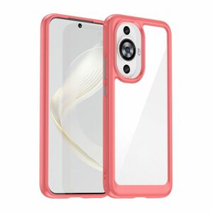 Ochranný kryt Colorful Acrylic case červený – Huawei Nova 11