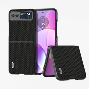 Kryt Abeel Carbon Fiber Čierny – Motorola Razr 40