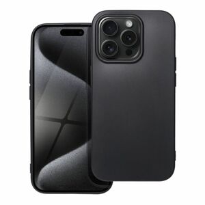 Silikónový kryt Soft case čierny – Apple iPhone 15 Pro