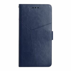 Peňaženkové puzdro Geometric Pattern case modré – Motorola Moto G84 5G