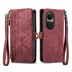 Peňaženkové puzdro Purse case červené – Oppo Reno 10 5G / Reno 10 Pro 5G