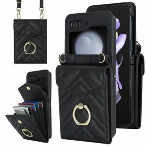 Peňaženkové puzdro Arrow Card case čierne – Samsung Galaxy Z Flip 5