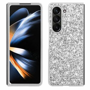 Ligotavý kryt Glitter Case strieborný – Samsung Galaxy Z Fold 5