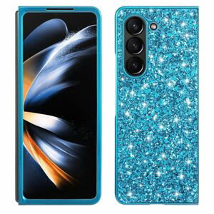 Ligotavý kryt Glitter Case modrý – Samsung Galaxy Z Fold 5