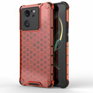 Odolný kryt Honeycomb Armor červený – Xiaomi 13T / 13T Pro