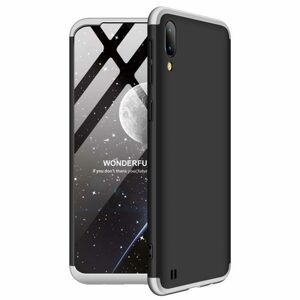 Puzdro 360 Protection čierno-strieborné – Samsung Galaxy M10