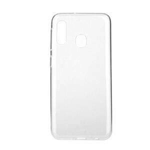 Transparentný silikónový kryt Ultra Slim 0,5mm – Samsung Galaxy A20e