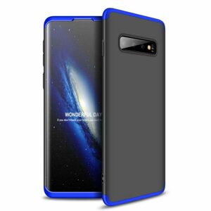 Puzdro 360 Protection čierno-modré – Samsung Galaxy S10