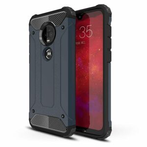 Odolný kryt Hybrid Armor modrý – Motorola G7 / G7 Plus