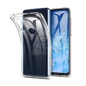 Transparentný silikónový kryt Ultra Slim 1mm – Motorola One Action