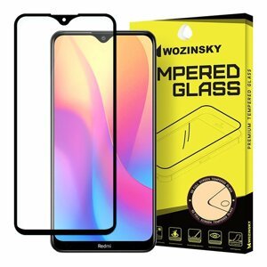 Tvrdené sklo celopovrchové 9H Wozinsky čierne – Xiaomi Redmi 8A