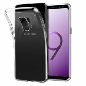 Transparentný silikónový kryt Ultra Slim 0,5mm – Samsung Galaxy S9