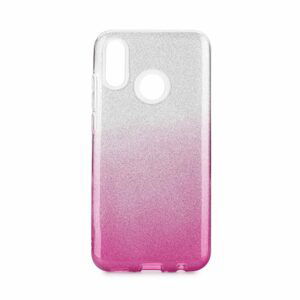 Ligotavý Kryt Forcell Shining transparentno-ružový – Huawei P Smart Z / Honor 9X