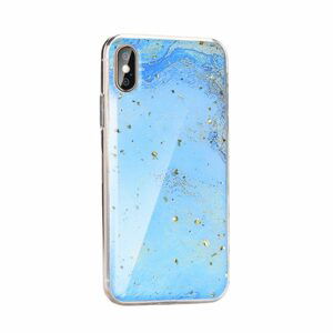 Zadný kryt s potlačou Marble modrý – Samsung Galaxy S20 Ultra