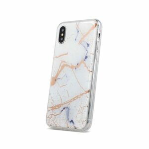 Zadný kryt s potlačou Marble biely – Samsung Galaxy S20 Ultra