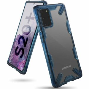 Odolný kryt Ringke Fusion X transparentno-modrý – Samsung Galaxy S20 Plus