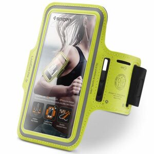 Športové bežecké puzdro Spigen A700 Sport Armband 6,9" Neon