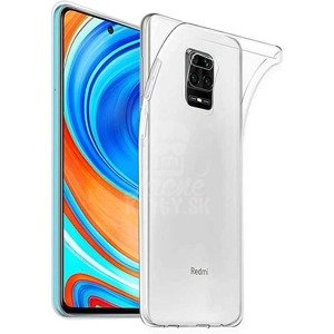 Transparentný silikónový kryt Ultra Slim 0,5mm – Xiaomi Redmi Note 9S / Note 9 Pro