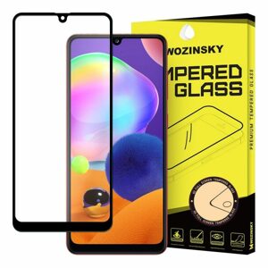 Tvrdené sklo celopovrchové 9H Wozinsky čierne – Samsung Galaxy A31