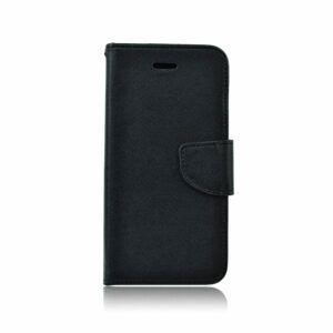 Peňaženkové puzdro Fancy Book čierne – iPhone 5/5S/SE
