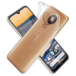 Transparentný silikónový kryt Ultra Slim 1mm – Nokia 5.3