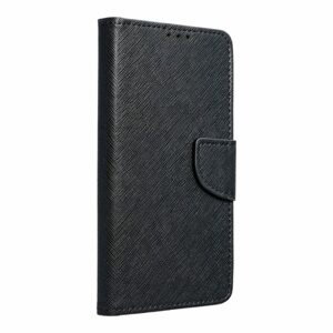 Peňaženkové puzdro Fancy Book čierne – Xiaomi Mi 10 Lite