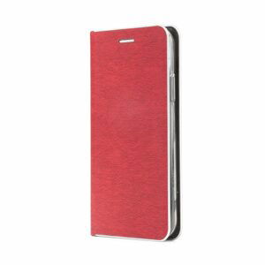Knižkové puzdro Luna Silver Book červené – Samsung Galaxy A52 / A52 5G / A52s 5G