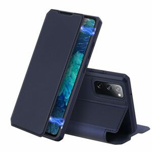 Peňaženkové puzdro Dux Ducis Skin X modré – Samsung Galaxy S20 FE