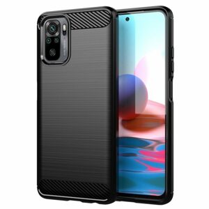 Zadný kryt Carbon čierny – Xiaomi Redmi Note 10 5G / Xiaomi Poco M3 Pro