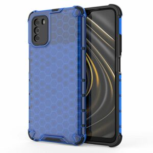 Odolný kryt Honeycomb Armor modrý – Xiaomi Poco M3