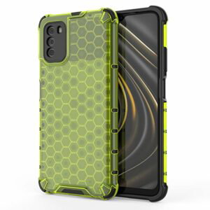 Odolný kryt Honeycomb Armor zelený – Xiaomi Poco M3