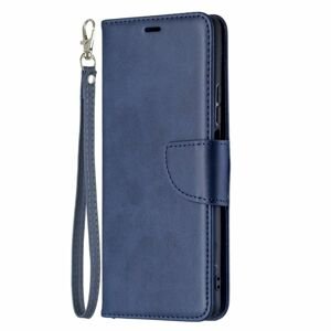 Peňaženkové puzdro Retro Lambskin modré – Xiaomi 11T / 11T Pro