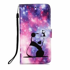 Knižkové puzdro Trendy Colored case Baby panda – Xiaomi 11T / 11T Pro