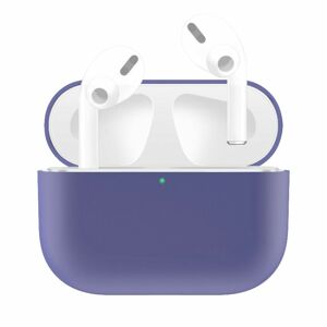 Silikónové puzdro Solid case bledofialové – Apple AirPods Pro